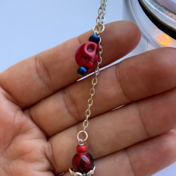 Magic Love ❤️ Lamp candelabrum skull Heart decor - Picture 11 of 16